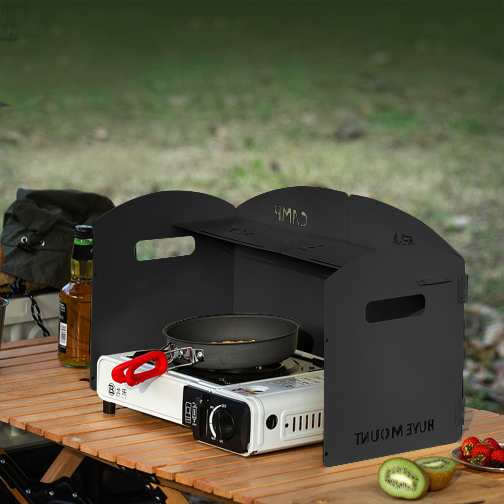 Parabrisas plegable para estuf - Camping Cooking Gazebo reseña y precio