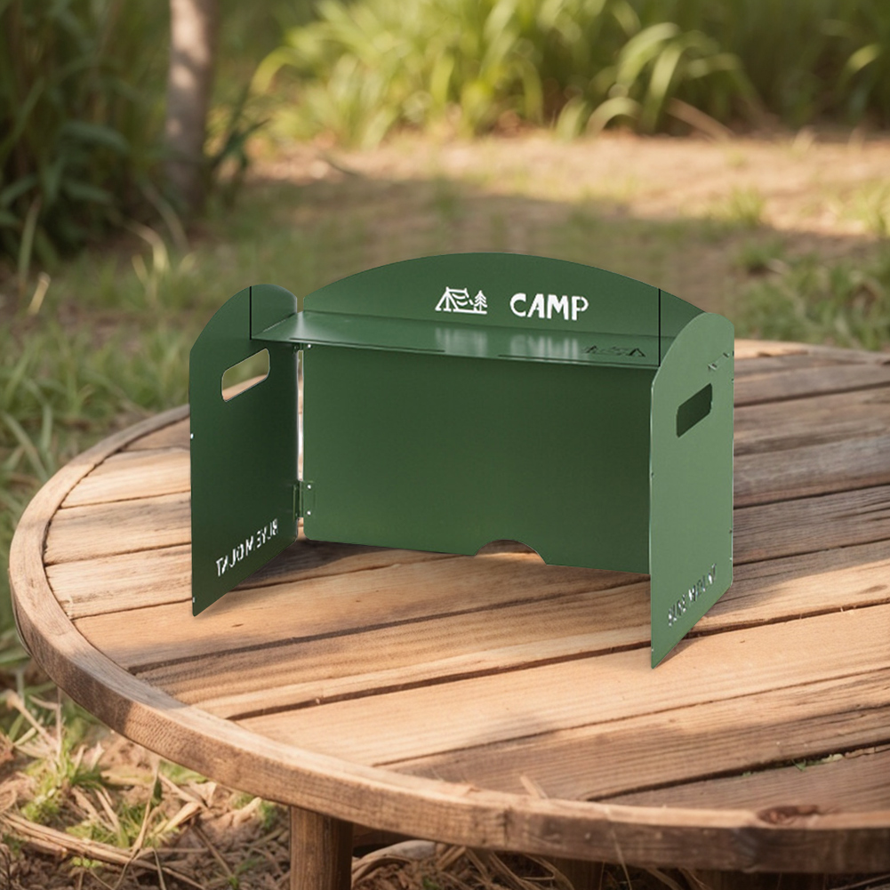 Parabrisas plegable para estuf - Camping Cooking Gazebo reseña y precio