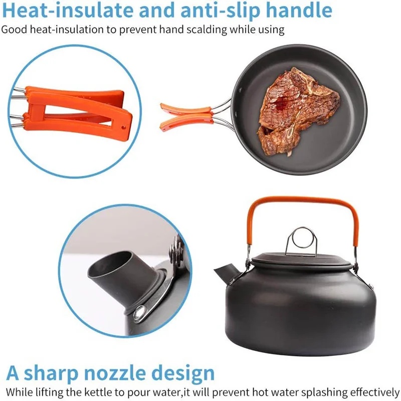 Juego de Utensilios de Cocina  - Camping Cooking Candle reseña y precio