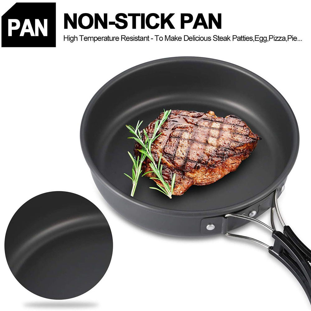 Juego de utensilios de cocina  - Camping Outdoor Cooking Set reseña y precio