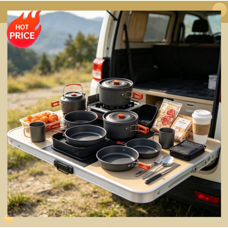 Juego de utensilios de cocina  - Camping Cooking Candle reseña y precio