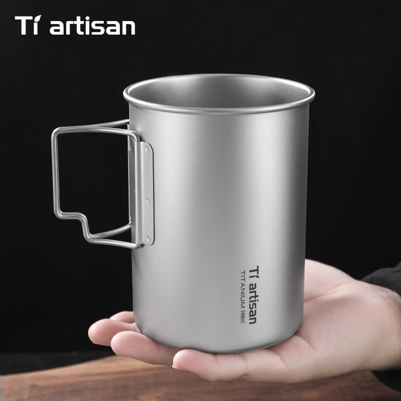 Tiartisan - Taza de Camping Pl - Camping Cooking Mug reseña y precio