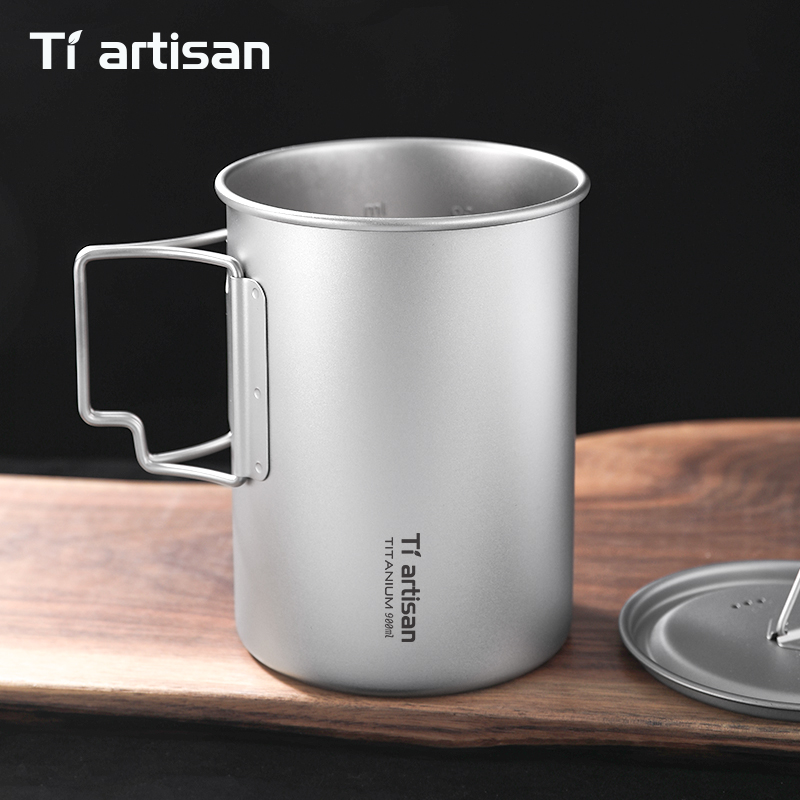 Tiartisan - Taza de Camping Pl - Camping Cooking Mug reseña y precio