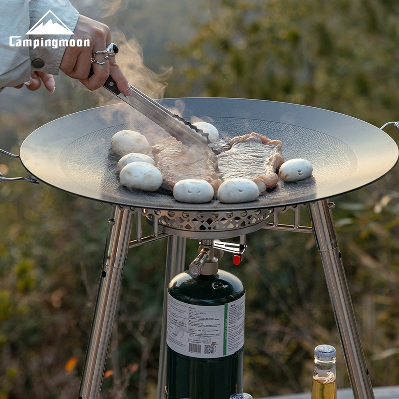 Estufa de propano CAMPINGMOON  - Camping Cooking Gazebo reseña y precio